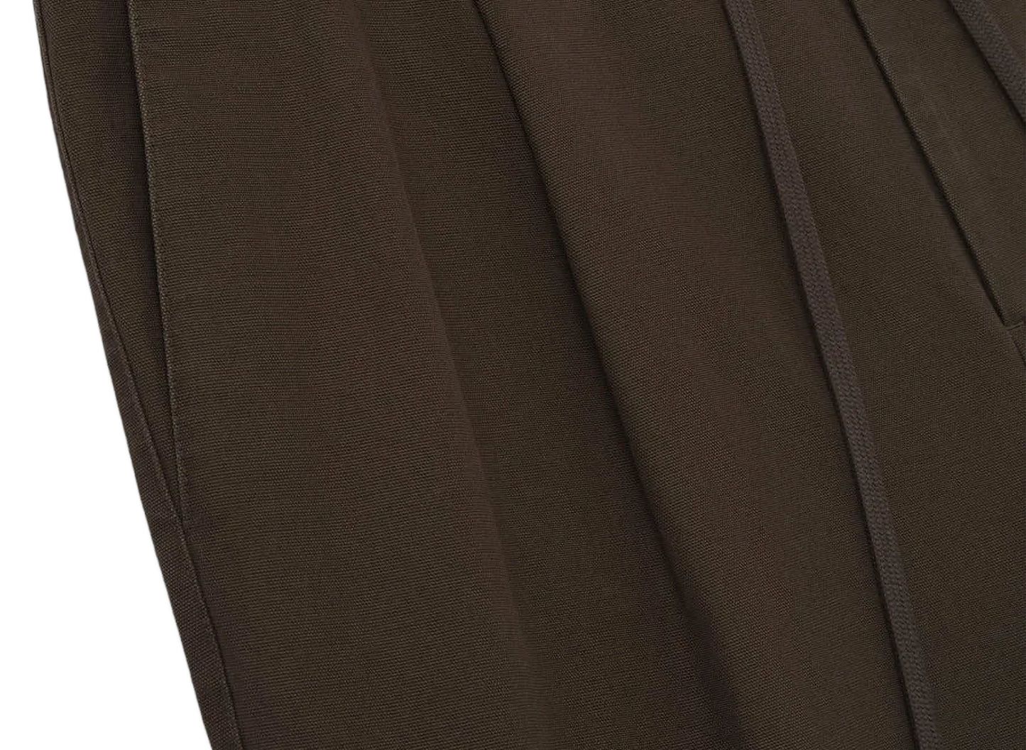 Fear of God Essentials Pleat Front Pant 'Brown' — view 3