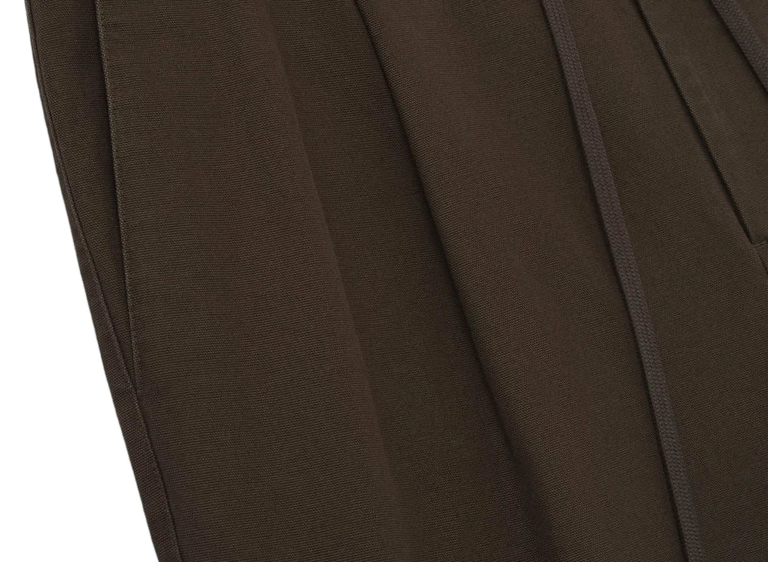 Fear of God Essentials Pleat Front Pant 'Brown' — view 3
