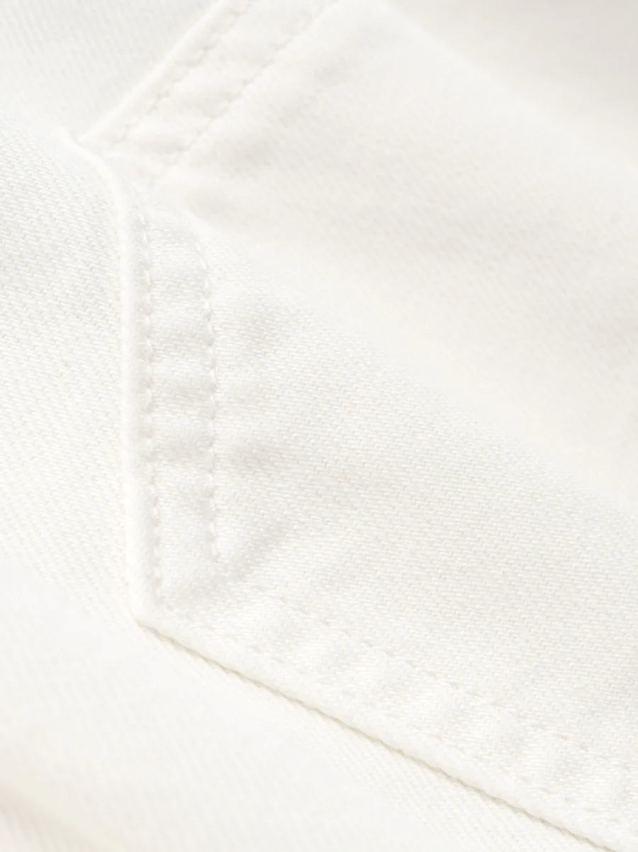 Fear of God Essentials Relaxed 5 Pocket Jeans in Cloud Dancer - view 2