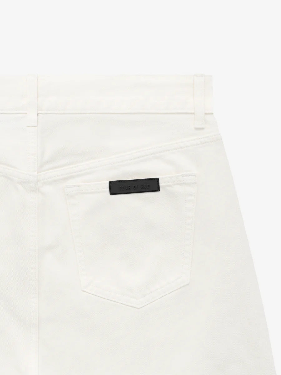 Fear of God Essentials Relaxed 5 Pocket Jeans in Cloud Dancer - view 4