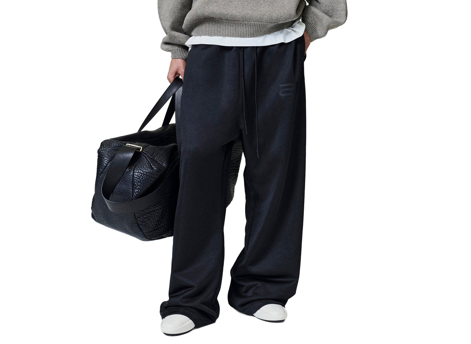 Fear of God Essentials Relaxed Track Pant 'Vintage Black' — view 3