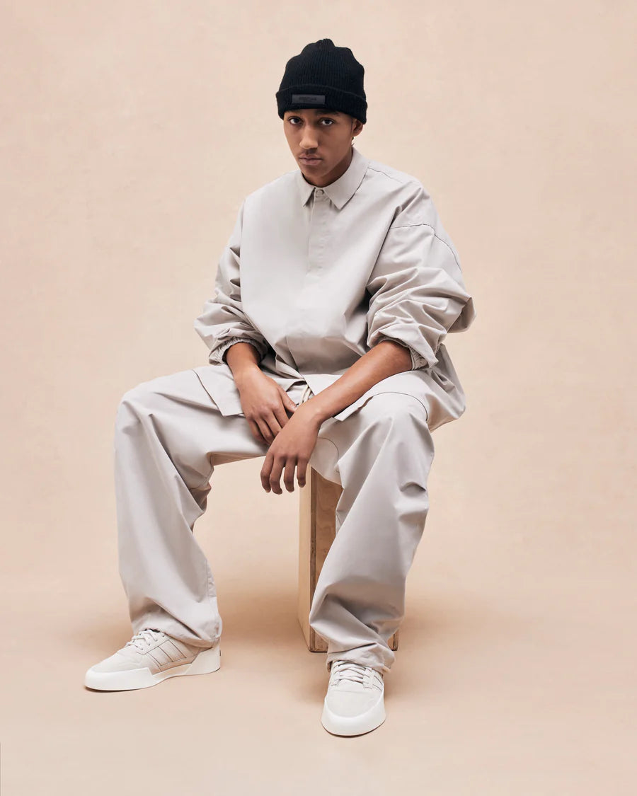 Fear of God Essentials Relaxed Trouser in Silver Cloud - view 3