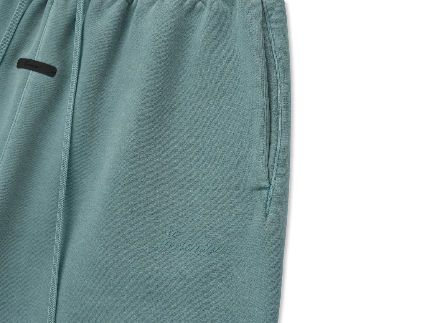 Fear of God Essentials Signature Classic Fit Flare Sweatpant 'Faded Coastal' — view 3