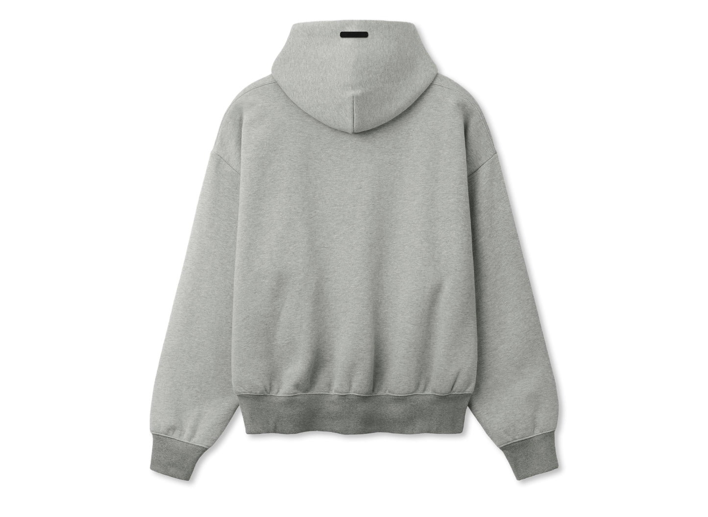 Fear of God Essentials Signature Classic Hoodie 'Concrete Heather' — view 2