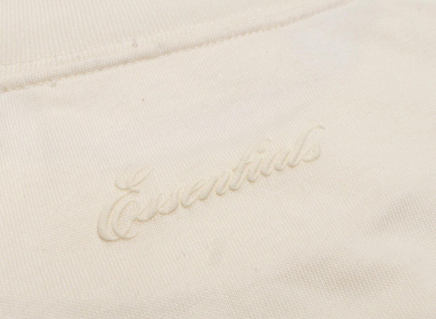 Fear of God Essentials Signature Long Sleeve 'Ivory' — view 3