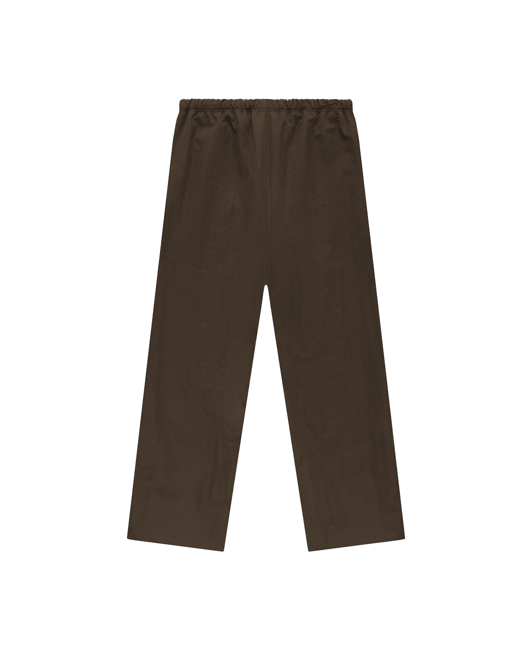 Fear of God Essentials Textured Nylon Utility Pants in Brown - Damaged — view 2