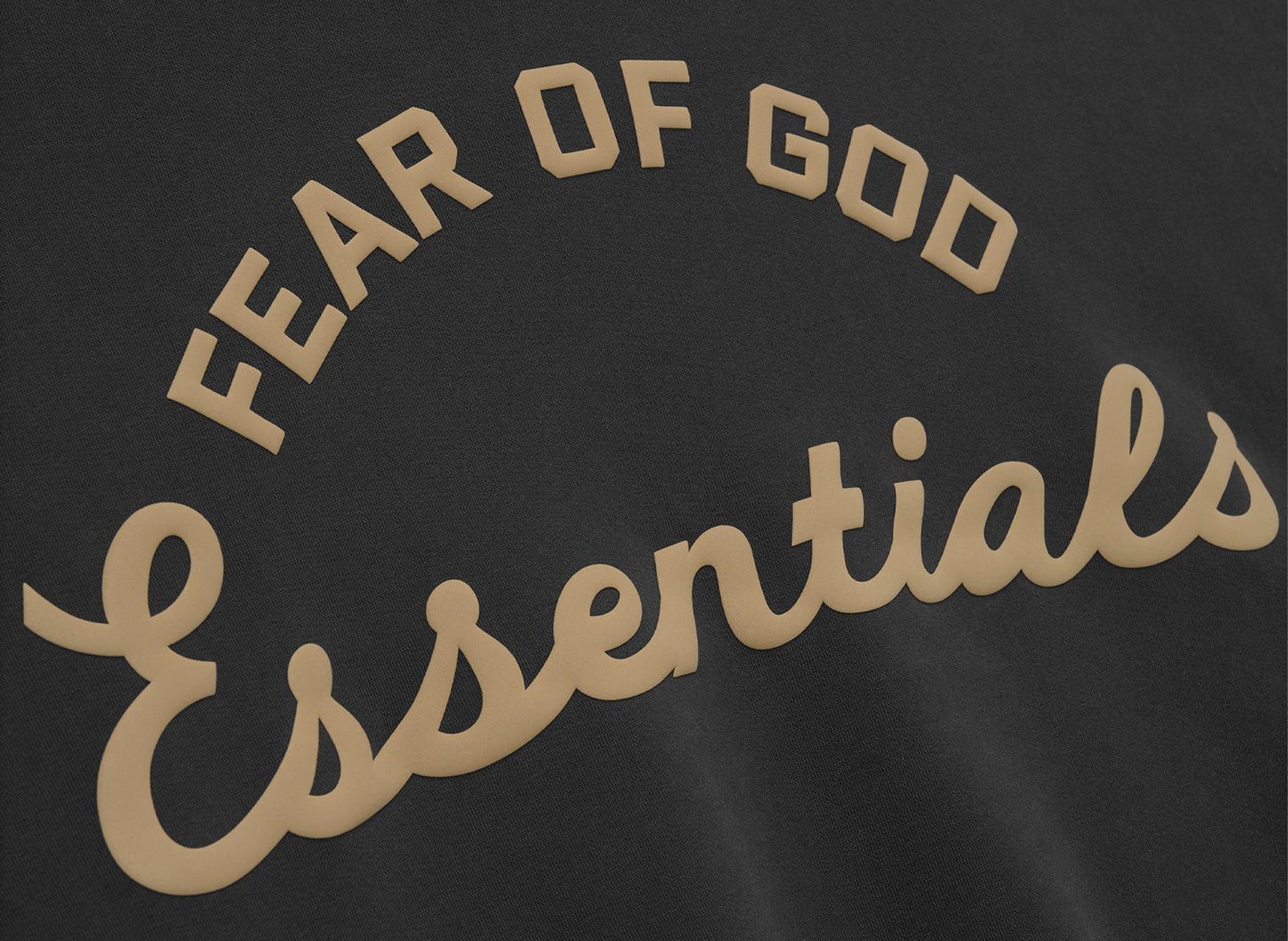 Fear of God Essentials Training 90's Crewneck Sweatshirt 'Faded Black' — view 3