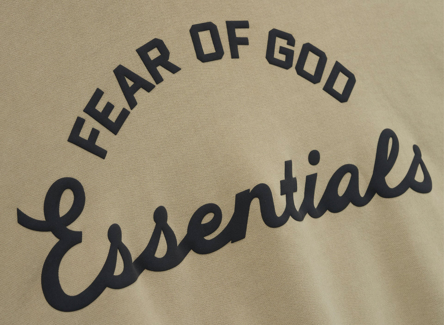 Fear of God Essentials Training 90's Hoodie 'Faded Dune' — view 3