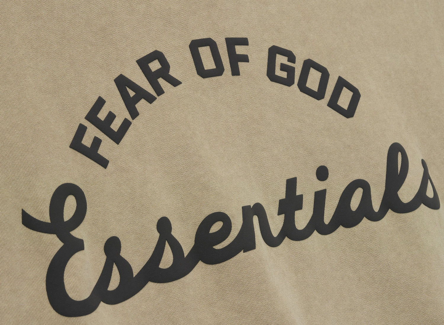Fear of God Essentials Training 90's Short Sleeve 'Faded Dune' — view 3