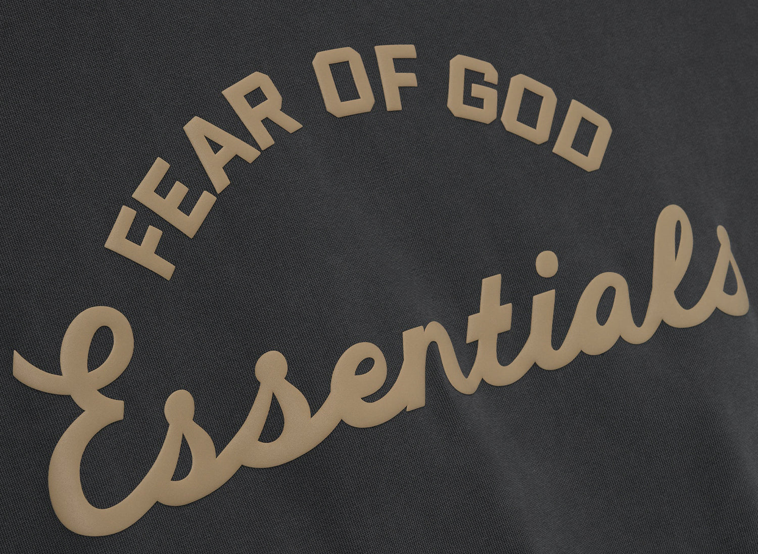 Fear of God Essentials Training 90's Short Sleeve 'Faded Iron Grey' — view 3