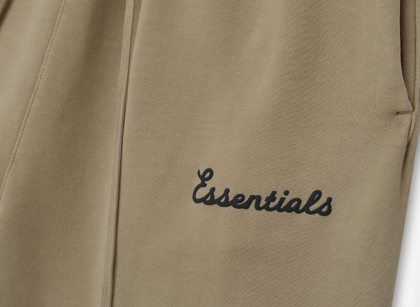 Fear of God Essentials Training Classic Fit Flare Sweatpant 'Faded Dune' — view 3