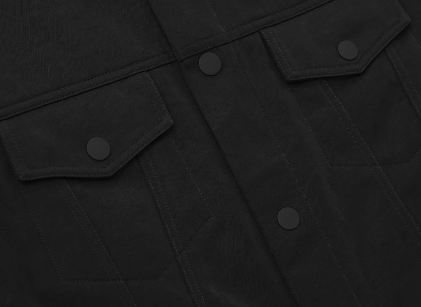 Fear of God Essentials Trucker Jacket 'Vintage Black' — view 3