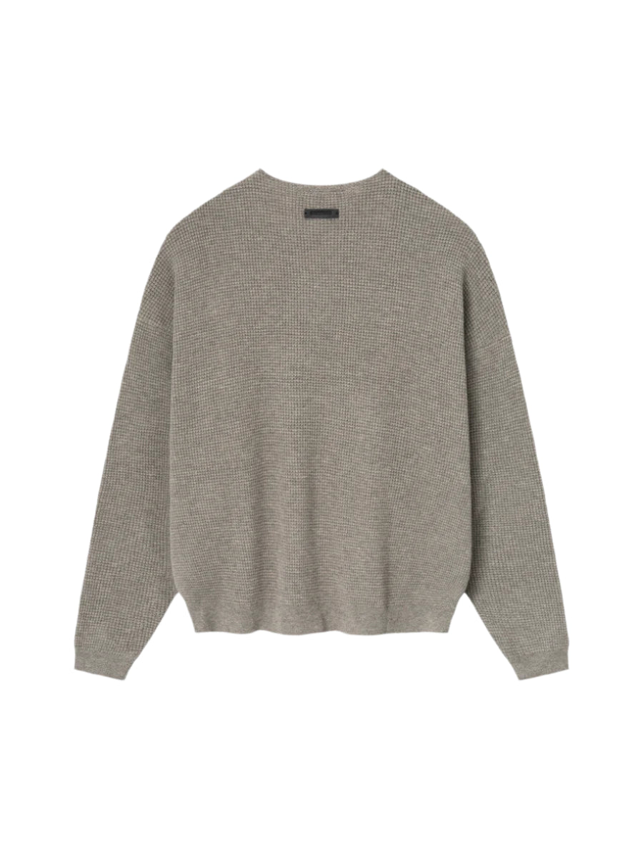 Fear of God Essentials Waffle Long Sleeve Crewneck Sweater - view 2