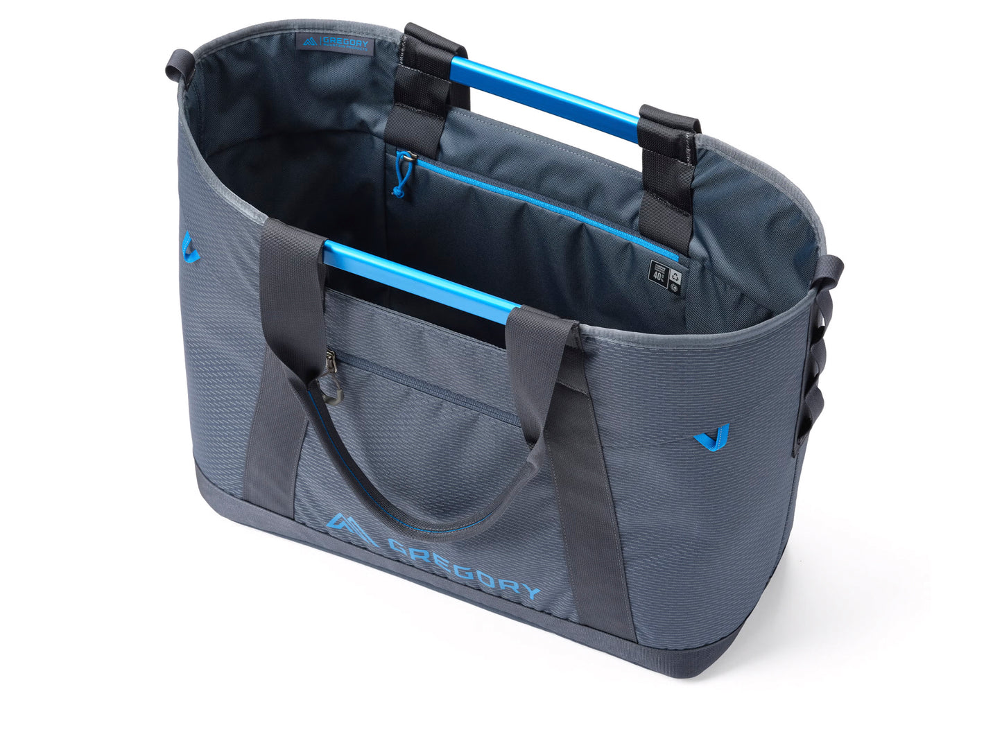 Gregory Alpaca Utility Tote 50L in Slate Blue — view 2