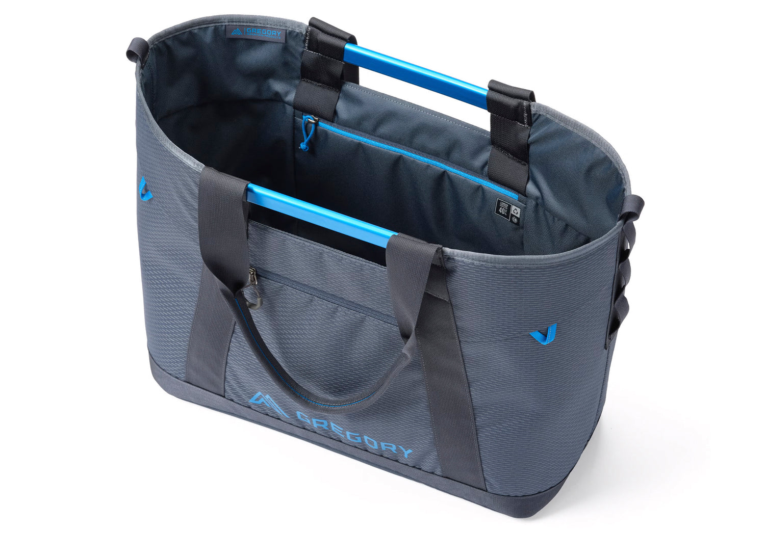 Gregory Alpaca Utility Tote 50L in Slate Blue — view 2