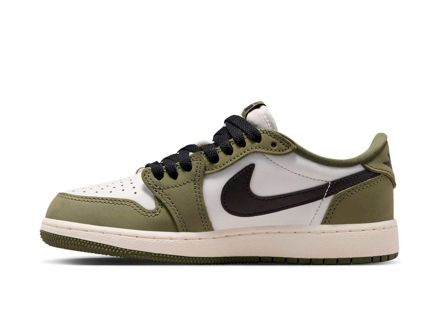 GS Air Jordan 1 Retro Low OG in 'Medium Olive'