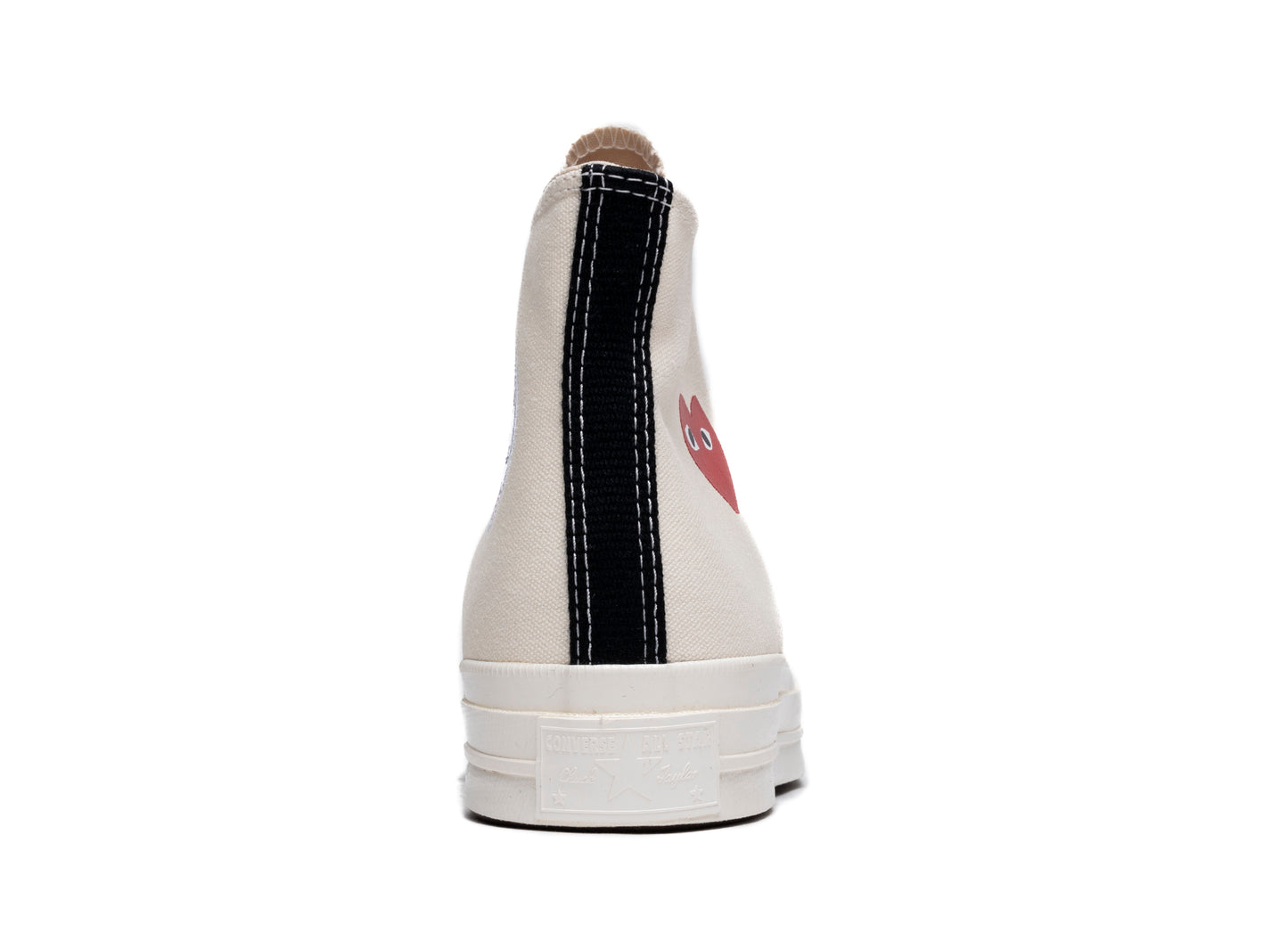 GS Converse Comme des Garçons Play Chuck 70 Hi in Cream - view 2