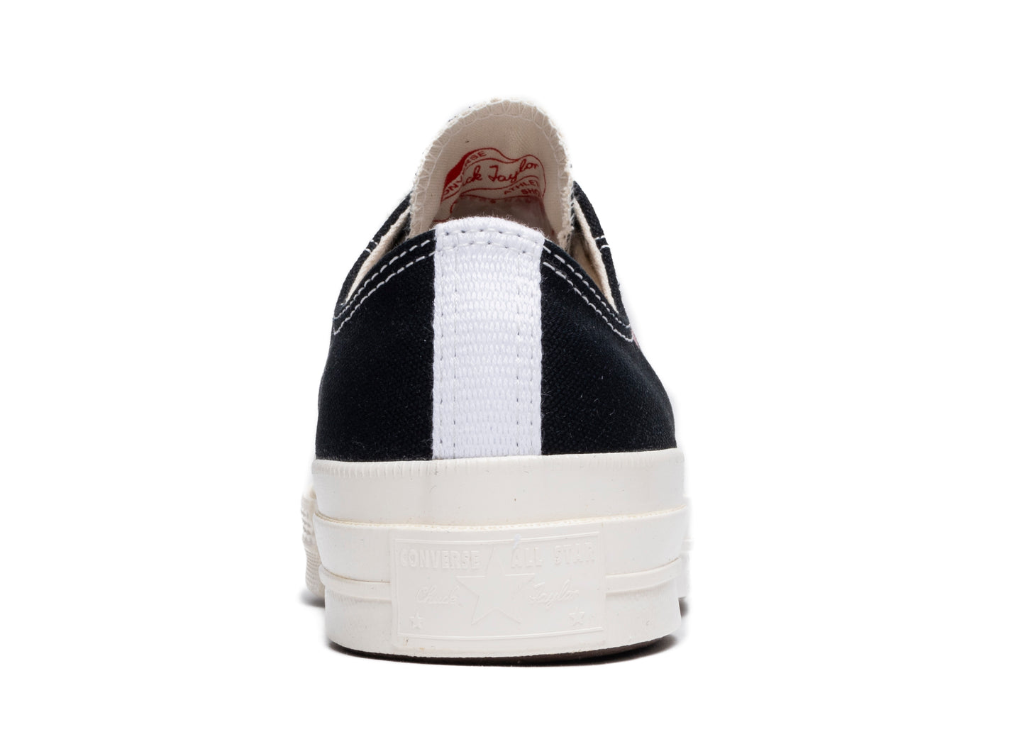 GS Converse Comme des Garçons Play Chuck 70 Low in Black - view 2