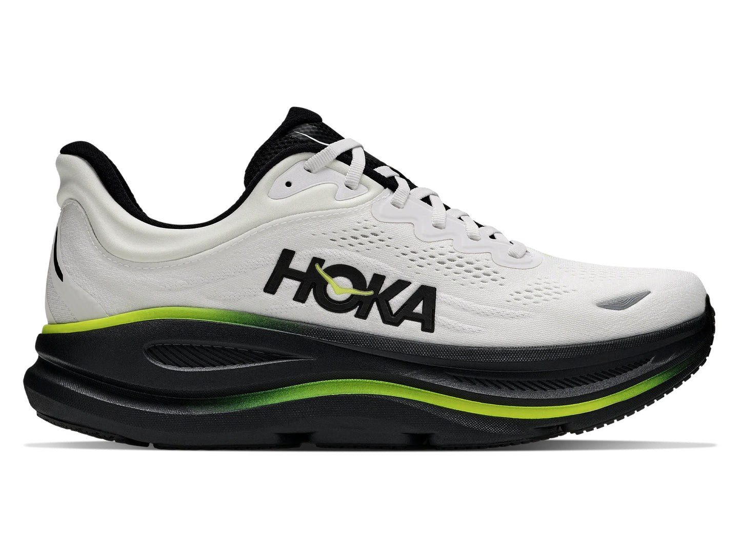 Hoka Bondi 9 'White / Citrus' | Oneness Boutique