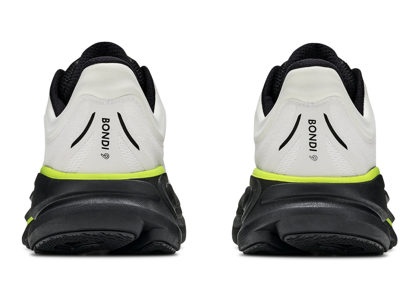 Hoka Bondi 9 'White / Citrus' — view 2