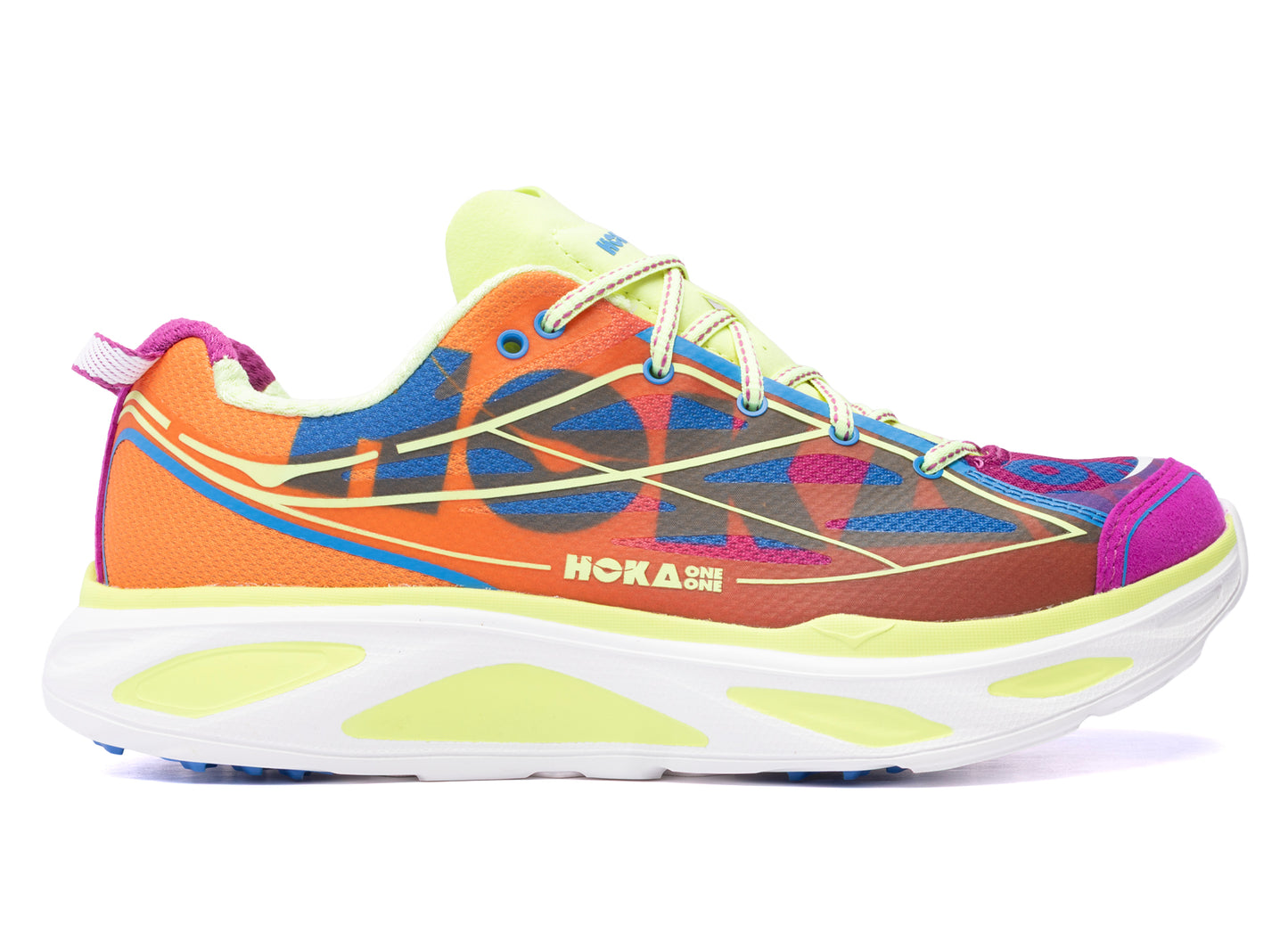 Hoka Huaka Pro 'Fuchsia / Neon Yuzu'