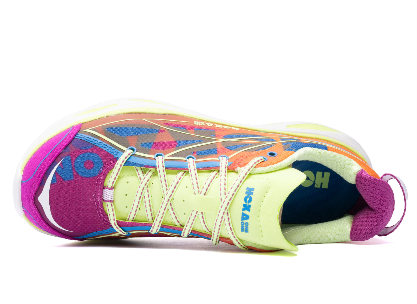 Hoka Huaka Pro 'Fuchsia / Neon Yuzu' — view 4