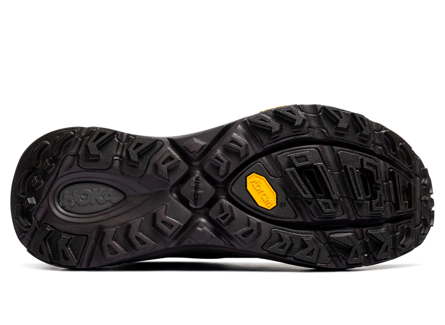 Unisex Hoka Mafate Speed 2 in Asphalt Grey / Walnut - Damaged — view 5