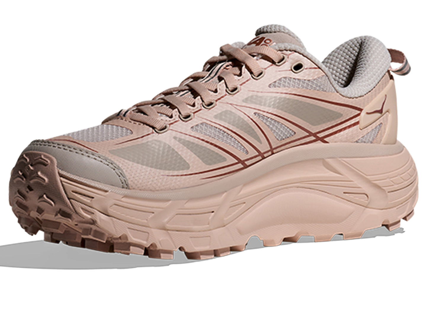 Unisex Hoka Mafate Speed 2 in Beech Wood / Stucco — view 3