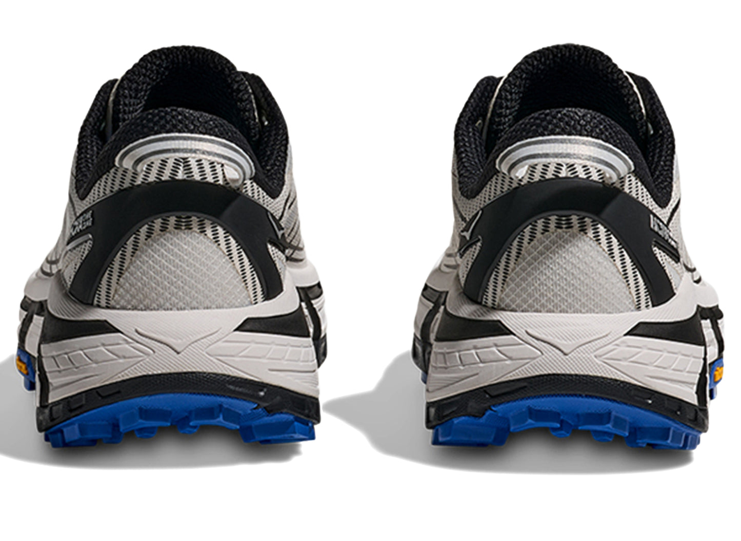 Unisex Hoka Mafate Speed 2 in White / Cobalt Blue - Damaged — view 2