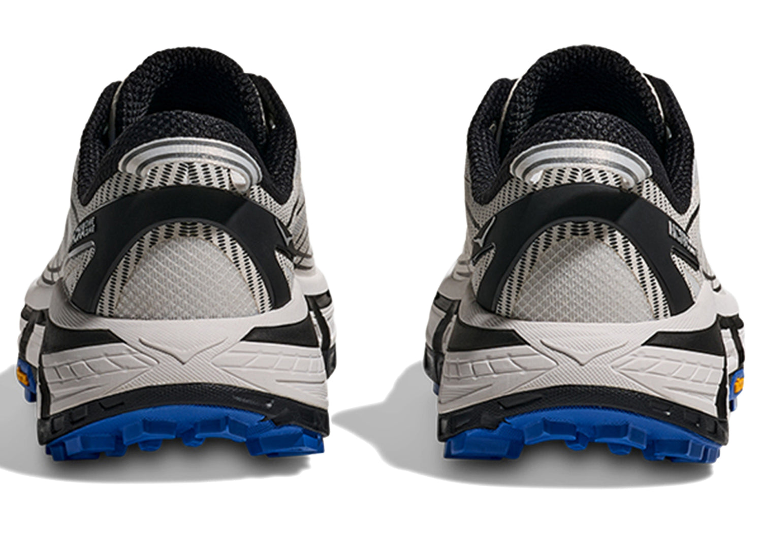 Unisex Hoka Mafate Speed 2 in White / Cobalt Blue - Damaged — view 2