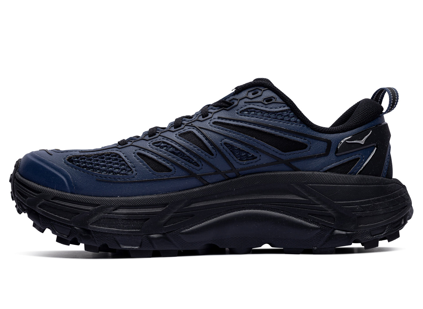 Unisex Hoka Mafate Speed 2 TS in Varsity Navy / Black — view 3