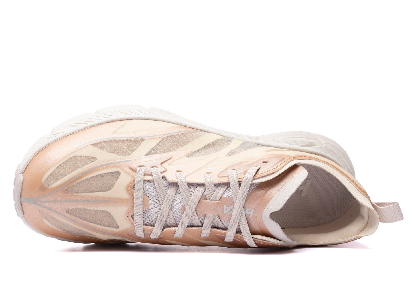 Hoka Mafate Speed 4 Lite 'Oat Milk / River Rock Grey' — view 4