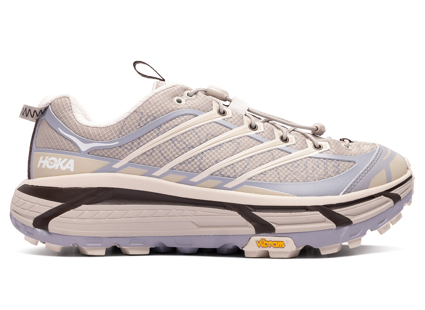 Unisex Hoka Mafate Three2 Wordmark 'Putty / Foggy Grey'
