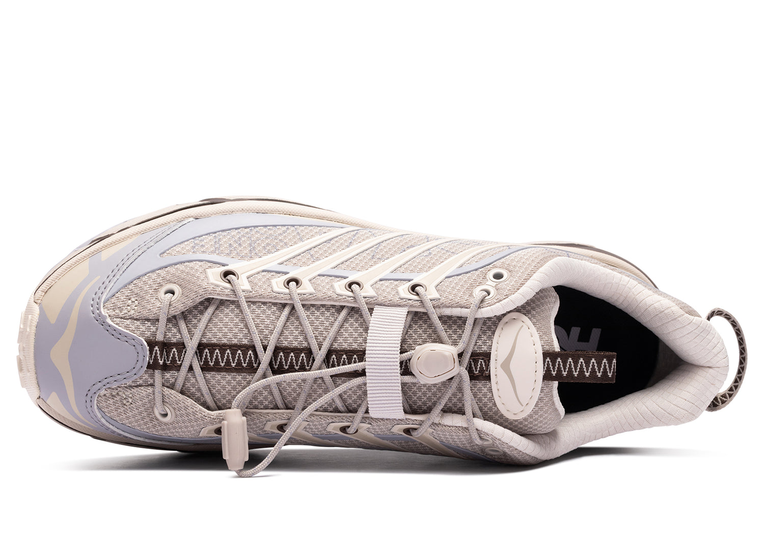 Unisex Hoka Mafate Three2 Wordmark 'Putty / Foggy Grey' — view 4