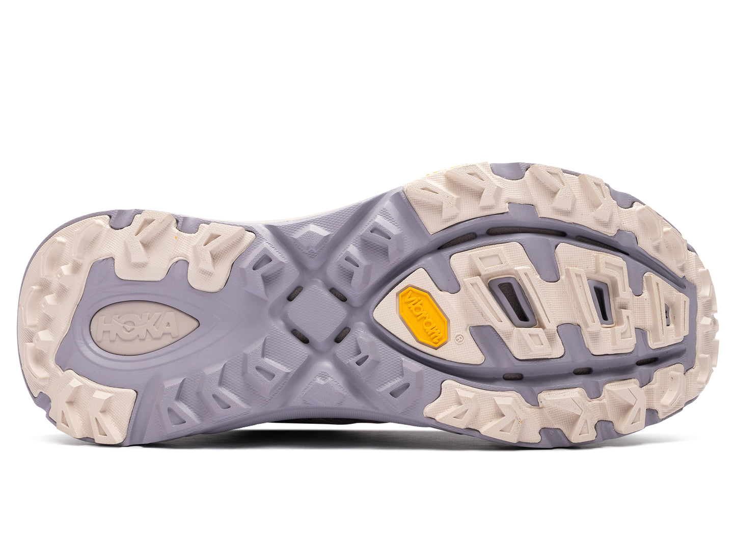 Unisex Hoka Mafate Three2 Wordmark 'Putty / Foggy Grey' — view 5