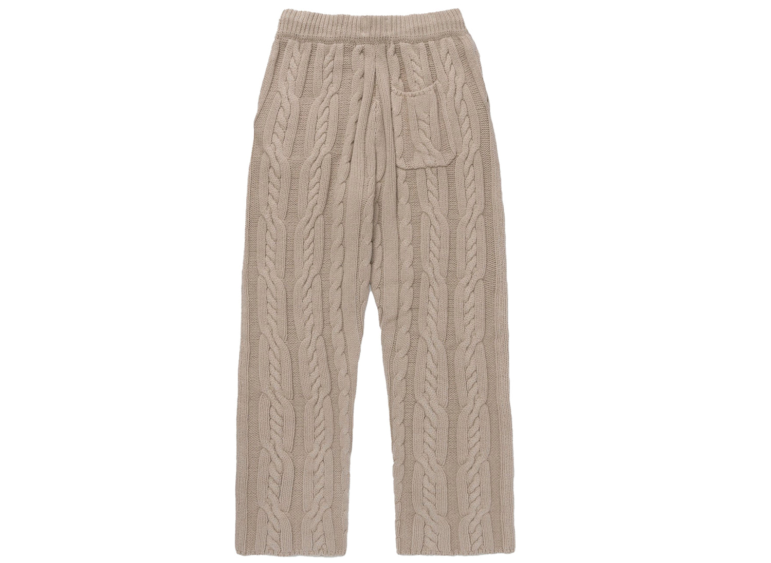 Honor the Gift Cable Knit Leisure Pants in Stone - view 2