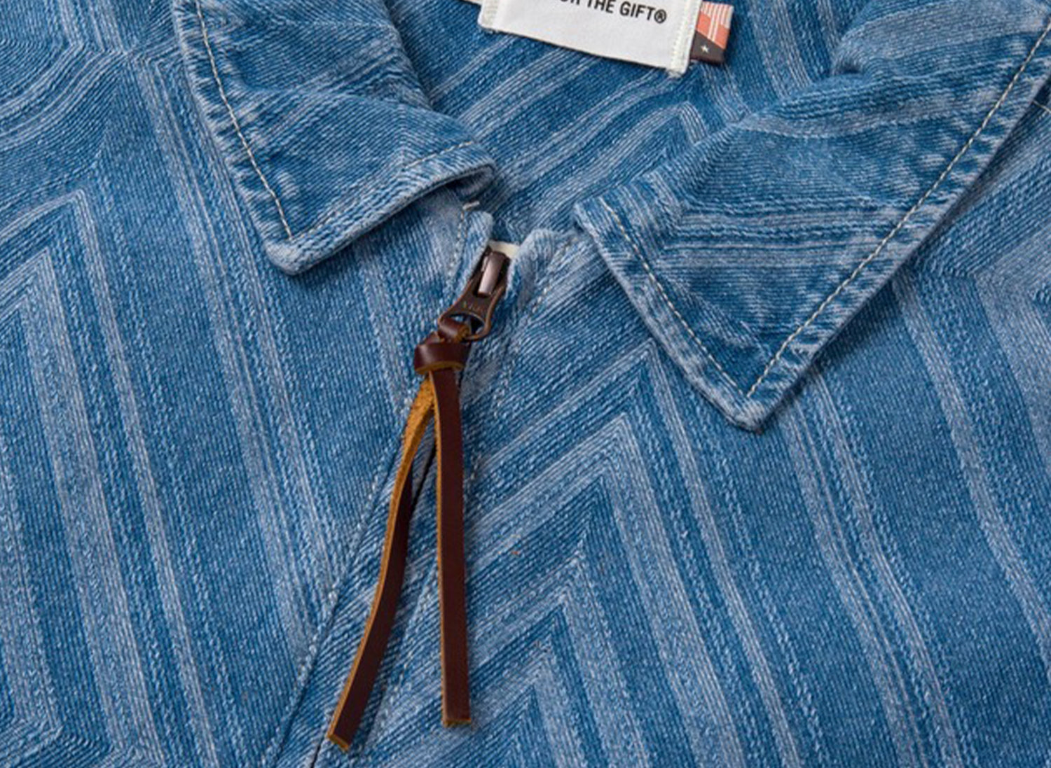 Honor the Gift Diamond Denim Jacket - view 2