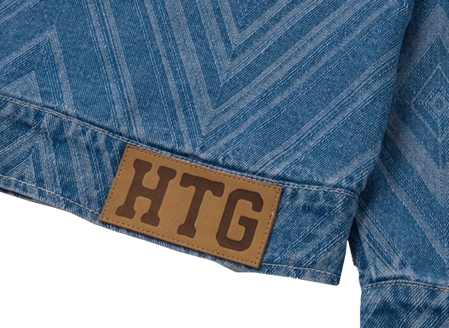 Honor the Gift Diamond Denim Jacket - view 3