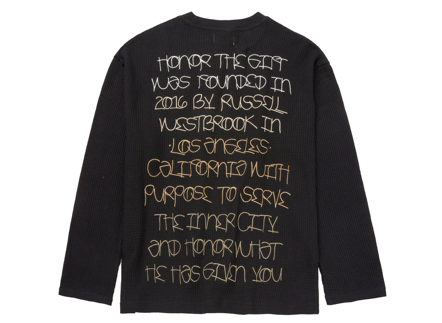 Honor the Gift Purpose Box L/S Tee - view 2