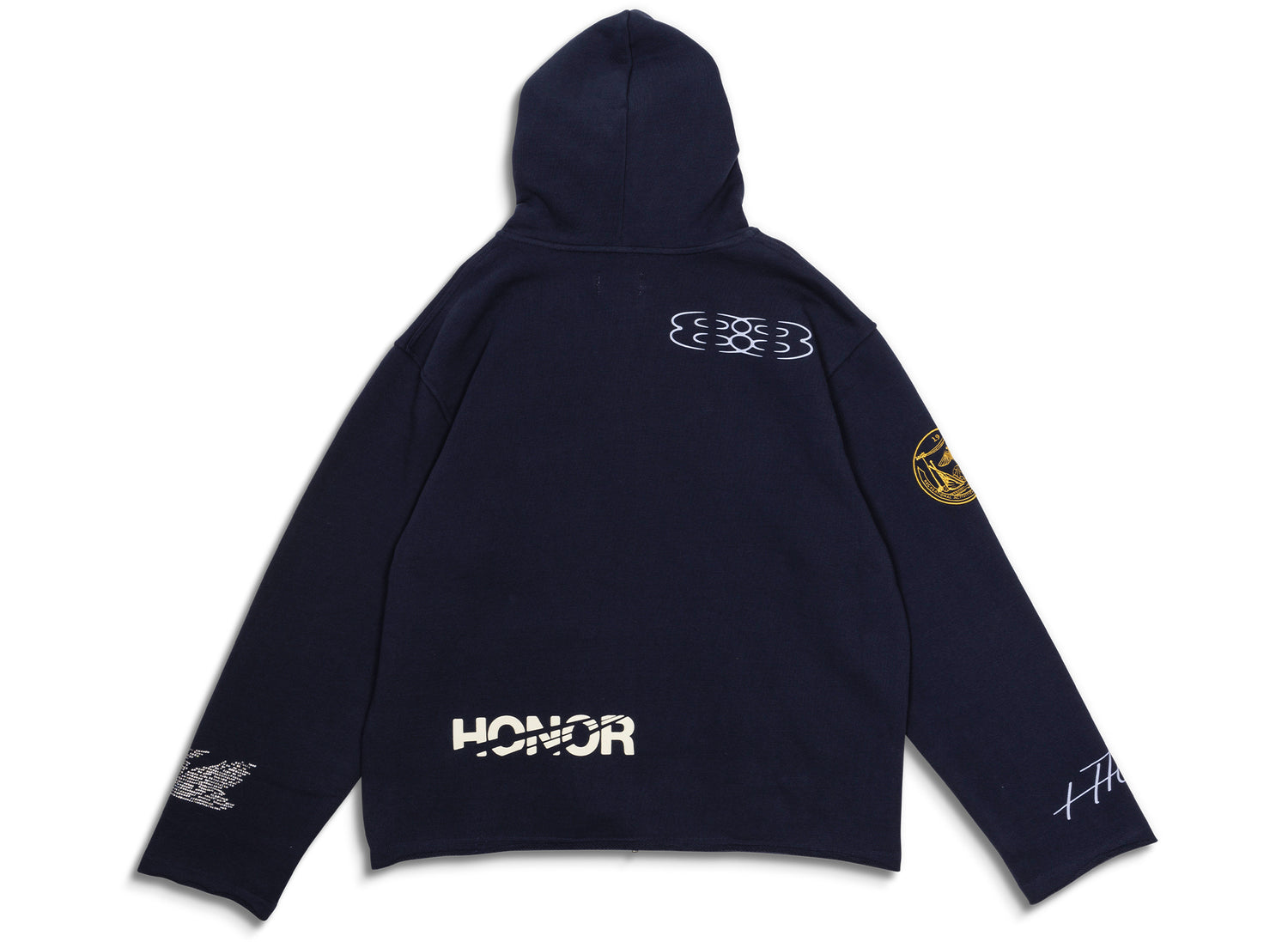 Honor the Gift Tattoo Zip Hoodie - view 2