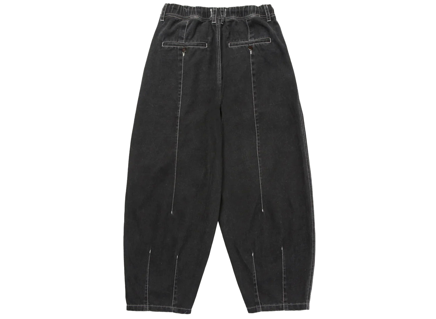 Honor the Gift Twill Baggy Pants in Black - view 2