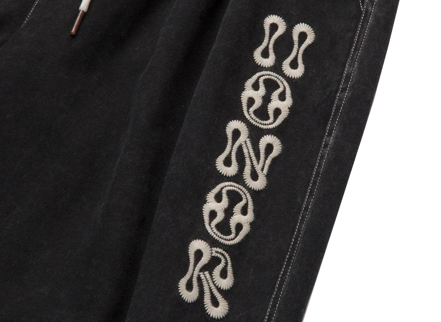 Honor the Gift Twill Baggy Pants in Black - view 3