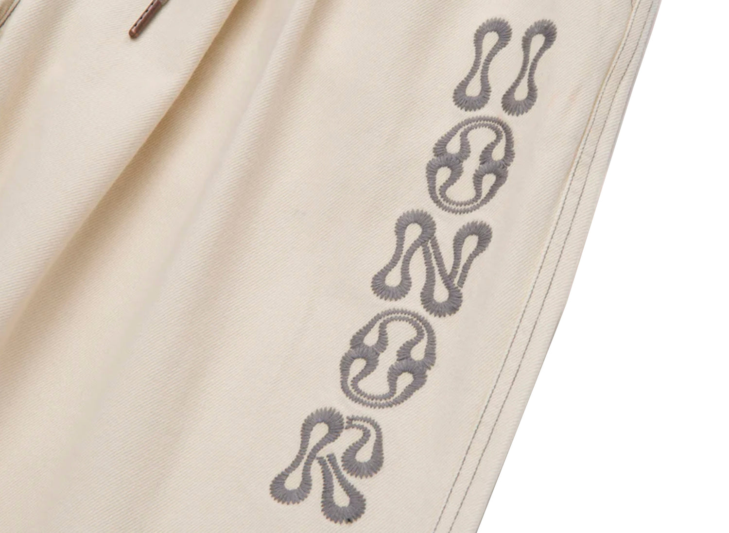 Honor the Gift Twill Baggy Pants in Bone - view 3