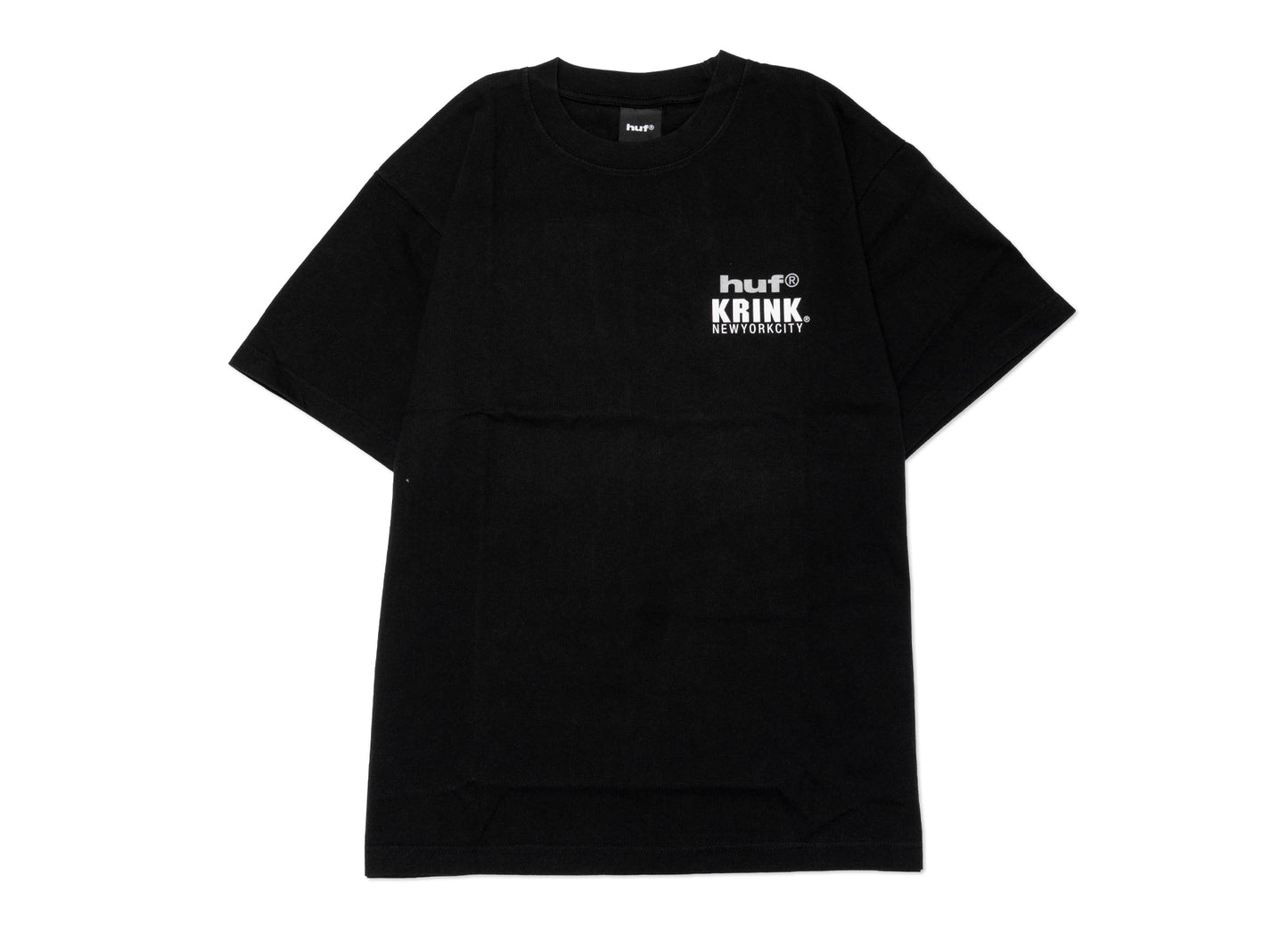 HUF x Krink Night Life SS Tee in Black