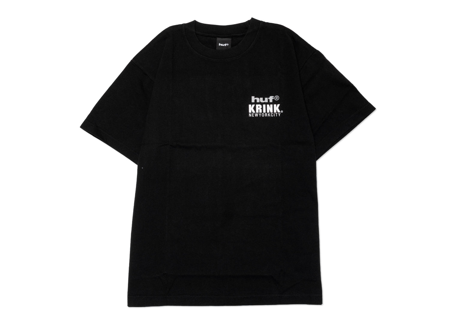 HUF x Krink Night Life SS Tee in Black