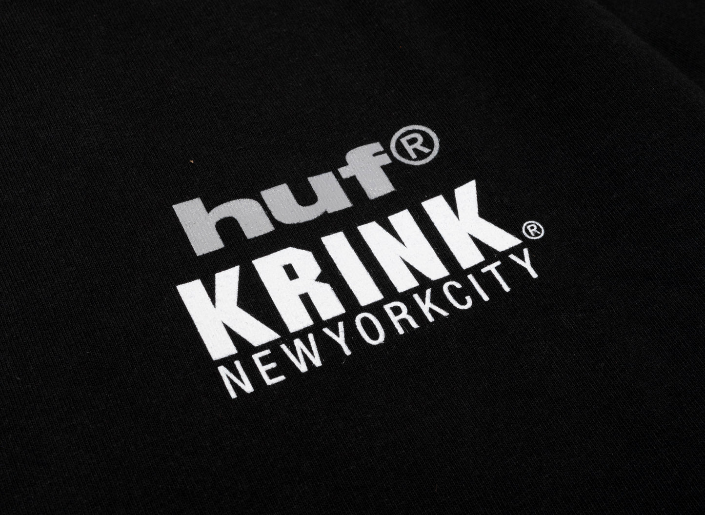 HUF x Krink Night Life SS Tee in Black — view 3