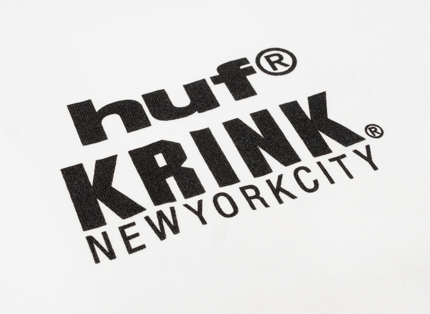 HUF x Krink OAM SS Tee in White — view 3