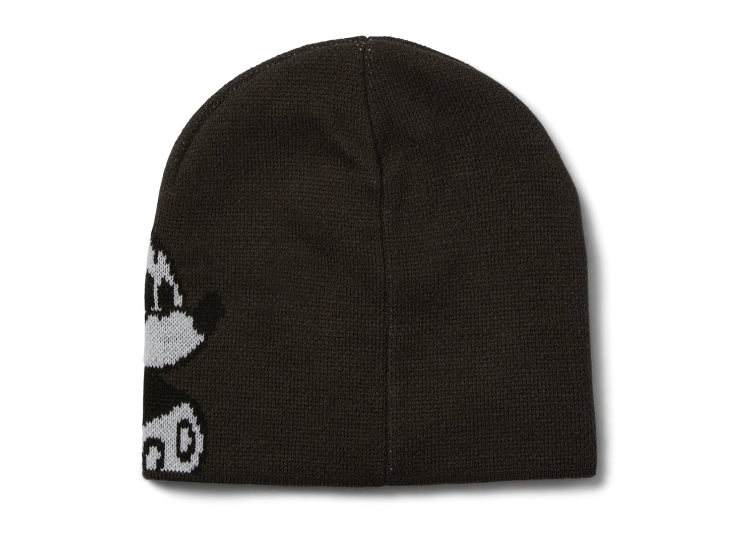 HUF x Mickey Skull Beanie in Black - view 3