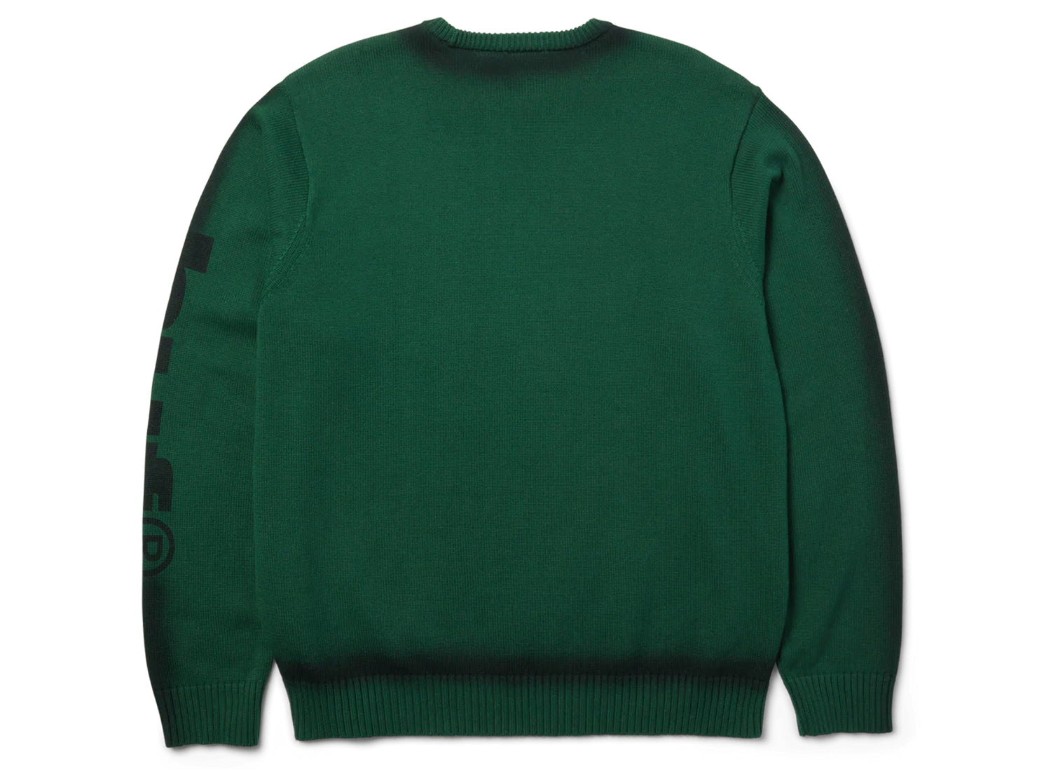 HUF x Mickey Spray Crewneck Sweater in Forest Green - view 3