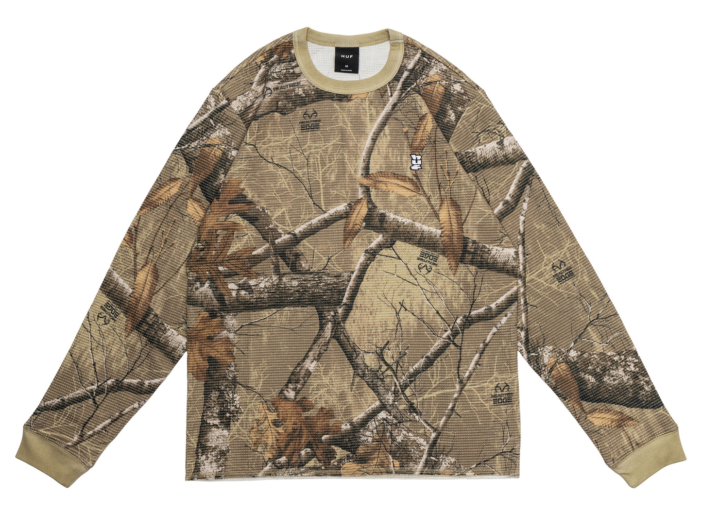 HUF x Realtree Megablast Thermal Top in Desert